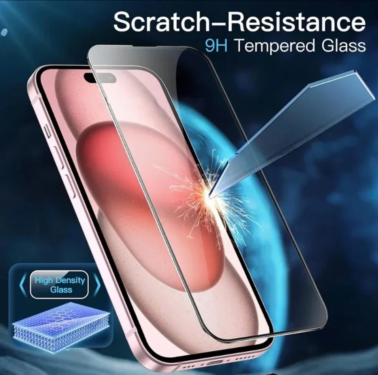 PJun Branded Premium 9H Clear Full Coverage ShatterProof Glass Screen Protector- 4PCS iPhone 17 Series 2025 PJun Branded Premium 9H Clear Full Coverage ShatterProof Glass Screen Protector- 4PCS iPhone 17 Series 2025